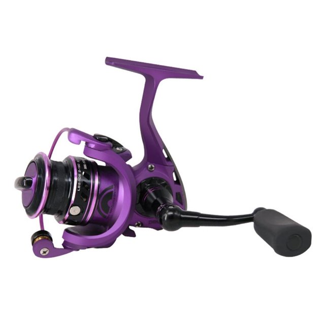 De Microcebo Sin Huecos, Rueda De Pesca Púrpura, Carrete De Carpa De Pesca De Metal, Carretes De Fundición, Rueda Distante, Arrastre De 5Kg Eigraketly OD006374-00