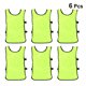 thumbnail image 2 of 6 piezas de camiseta de entrenamiento de fútbol, chaleco de fútbol, chaleco de fútbol, babero para bebé, chaleco de entrenamiento de fútbol para correr, ropa para niños, 2 of 5