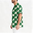 thumbnail image 4 of Fgvctg St. Patrick's Day Scrubs for Men V Neck Cute Shamrock Print Scrub Tops Holiday Workwear Short Sleeve T Shirts Loose Scrubs Work Shirts Medical Nurse Uniforms with Pockets Light Green 2XL, 4 of 6