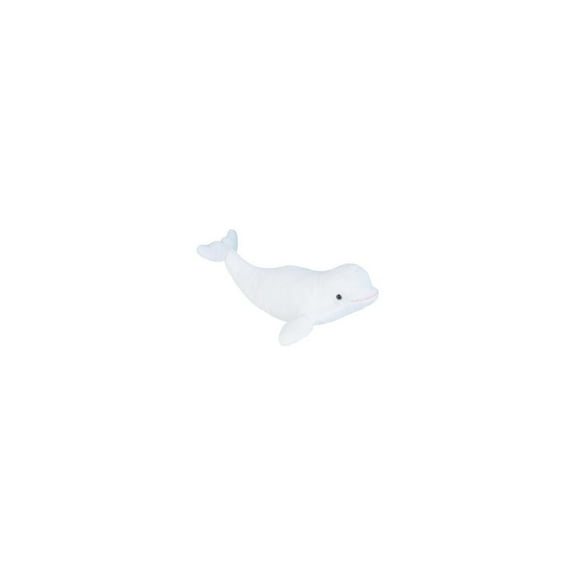 Wild Republic Cuddlekins Mini Beluga Whale Stuffed Animal, 8 Inches
