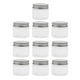 thumbnail image 2 of 10 Pedazos Tarros de Maquillaje Salvador Frascos de Crema Recipientes Cosméticos Envase de Lociones Estuche Claro 50ml Pearl Organizer Tarro de tarro vacío, 2 of 10