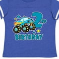 thumbnail image 4 of Inktastic 2nd Birthday Monster Truck Boys Toddler T-Shirt, 4 of 5