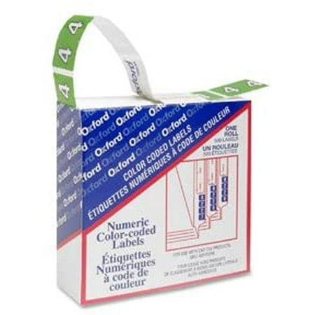 Pendaflex end tab year labels