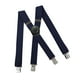 thumbnail image 5 of Tirantes elásticos de moda para hombre, accesorios de ropa, tirantes tipo Azul oscuro, 5 of 9