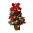 thumbnail image 5 of balikha Mini Halloween Christmas Tree, Lighted Tabletop Artificial Xmas Tree, Small Tree Light Up with Lights, for Holiday Home Decor Style C, 5 of 9