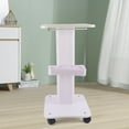 thumbnail image 2 of TOOL1SHOoo Mobile Beauty Car Beauty Instrument Storage Table Max Load 50kg White, 2 of 14