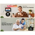 thumbnail image 4 of Mpow Dementia Clock for Elderly, 7'' Large Display Digital Calendar Clock with Voice Chime，Auto DST，Auto Dimmable, Alarms & Medicine & Birthday & Holiday Reminders, 3 Pill Reminders Clock for Seniors, 4 of 11