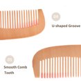 thumbnail image 6 of EASTIN 2 Pack Wooden Baby Hair Brush and Comb Set for and Toddlers, Natural Soft Bristles for Cradle Cap, Wood Bristles Baby Brush for Massage, for Baby, 6 of 8