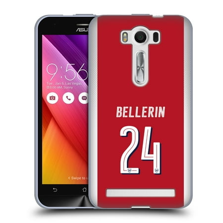 OFFICIAL ARSENAL FC 2017/18 PLAYERS HOME KIT 1 SOFT GEL CASE FOR ASUS ZENFONE (Best Arsenal Players 2019)