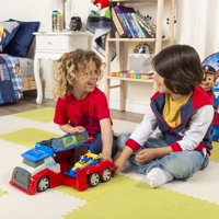 PAW Patrol, Ready, Race, Rescue Mobile Pit Stop Team Vehicle with Sounds, for Kids Aged 3 and Up (Walmart Exclusive)