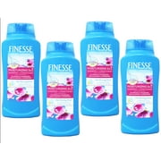 FINESSE Moisturizing 2 in 1 Shampoo + Conditioner Hair Reviving Boost of hyaluronic acid + camellia oil + keratin 24 fl oz - 4 Pack