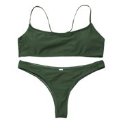 Aellinatey Bikinis Sexy Women Swimsuit Push Up Brazilian Bikini Shoulder Straps Swimwear