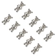 thumbnail image 1 of Soidarity 10 piezas de arte de uñas para mujer, decoración de cristal, lindo Animal, circonita, joyería para uñas, diamantes de imitación, Juegos de manicura Plata Grande, 1 of 6