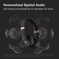thumbnail image 2 of Auriculares supraaurales inalámbricos Bluetooth Beats Solo 4 negros y dorados, 2 of 7