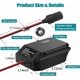 thumbnail image 2 of Convertidor reductor 18V/20V a 12V para batería Milwaukee, Makita, Dewalt, Bosch y Einhell; adaptador de encendedor de cigarrillos y rueda Power para electrodomésticos del auto, uso en refrigerador, 2 of 8