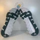 thumbnail image 4 of Ad-id-as Speed Trainer 5 ‘White Silver Green’ Athletic Baseball Shoes Mens Sz 12.5, 4 of 6