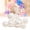 7white, variant on Reusable Balloon Garland Cluster Inflatable Latex Free PVC Clusters with Linked Balloons Blow Up Easy Link Balloons Decor for Birthday Wedding Celebration Party Backdrop