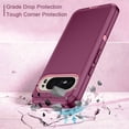 thumbnail image 4 of I-HONVA for Google Pixel 10 Pro XL Case,Heavy Duty Shockproof Phone Case for Google Pixel 10 Pro XL 6.8 Inches,Purple/Pink, 4 of 7