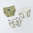 thumbnail image 2 of NIEWTR Boys Cotton Briefs Toddler Kids Underwear toddler briefs Elastic Waist(A01-AG,7-8 Years), 2 of 4