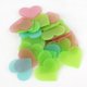 thumbnail image 2 of Pintura decorativa creativa de 200 piezas pegatinas de corazón fluorescente pegatinas estereo de pared estereo decoraciones de interior para habitación para niños, 2 of 3