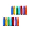 thumbnail image 2 of 14 botellas de perfume vacías de 10 ml con acabado mate, de vidrio de colores variados., 2 of 8