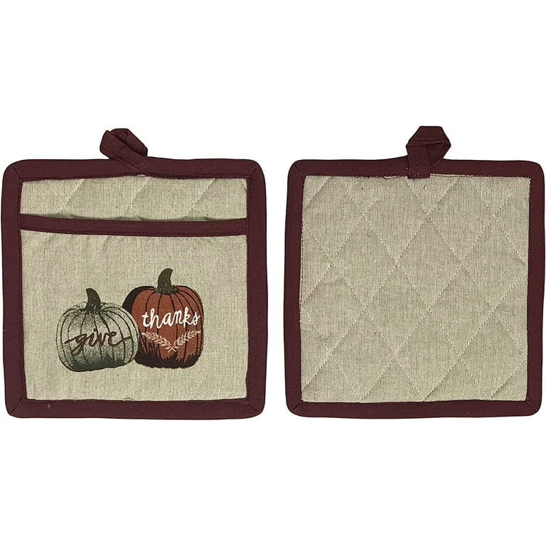 Monogrammed Kitchen Towels, Personalized Kitchen Towel, Pumpkin Towel, Fall  Decor, Thanksgiving Towel Pumpkin Pot Holder Tea Towel KTH22