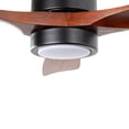 thumbnail image 4 of Ventilador De Techo 52" Luz LED 18W Biena Negro-Nogal negro, 4 of 6