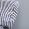 thumbnail image 7 of peqiut Baby Boys Summer Clothes Sets Outfits 0M 6M 12M 18M 2T 3T Ribbed Short Sleeve Striped Shorts Outfits Clothes, 7 of 7