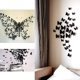 thumbnail image 5 of Brillar 12 pegatinas de mariposas 3D extraíbles y reutilizables para pared, pegatinas de PVC impermeables para el hogar, arte de la pared, decoración mural para dormitorio, apartamento, pega, 5 of 5