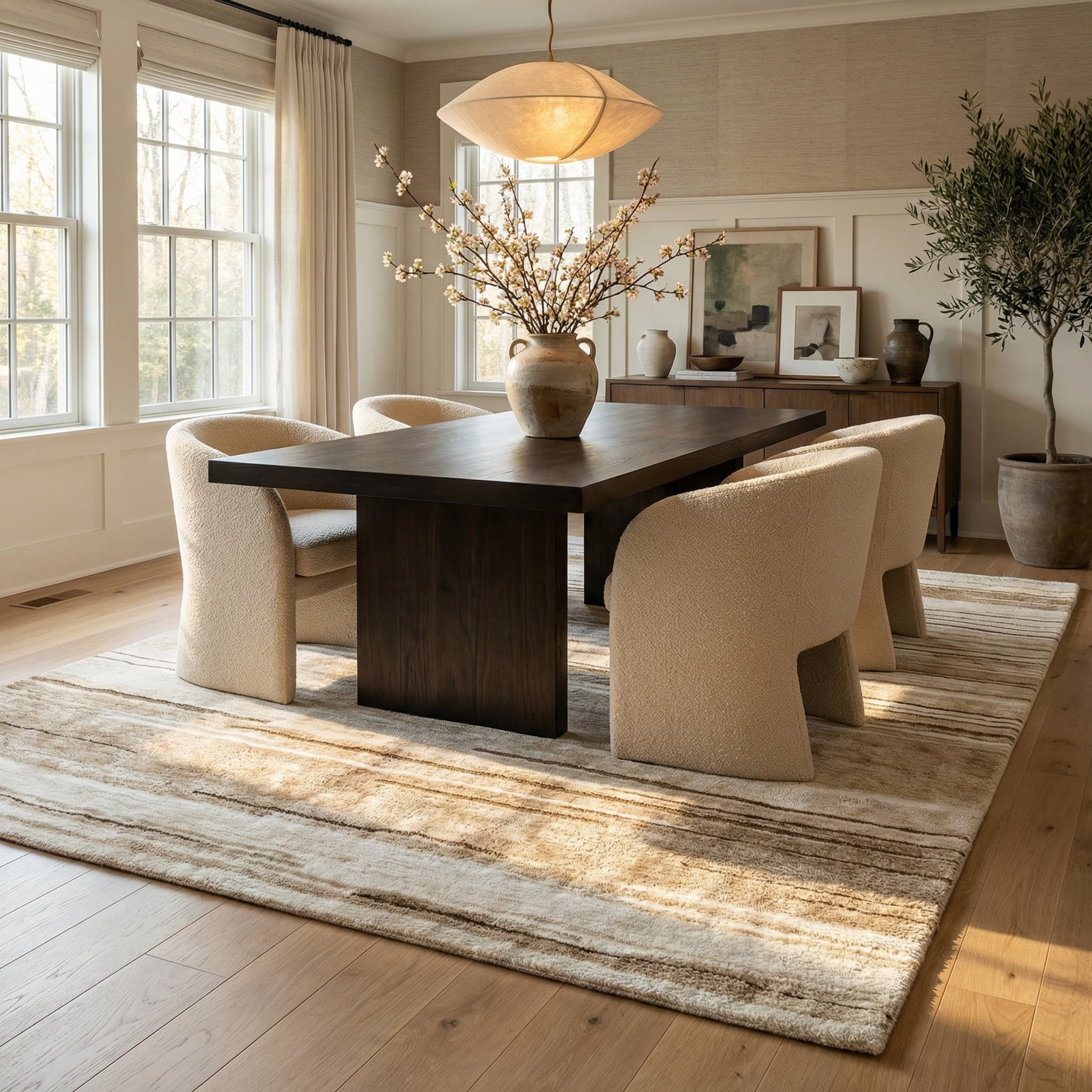 Rug Branch Maya Modern Abstract Indoor Hand-Tufted Area Rug