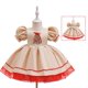 thumbnail image 1 of Cowsor Baby Girls Dress Toddler Kids Tutu Dress Birthday Party Photo Shoot, 1 of 7