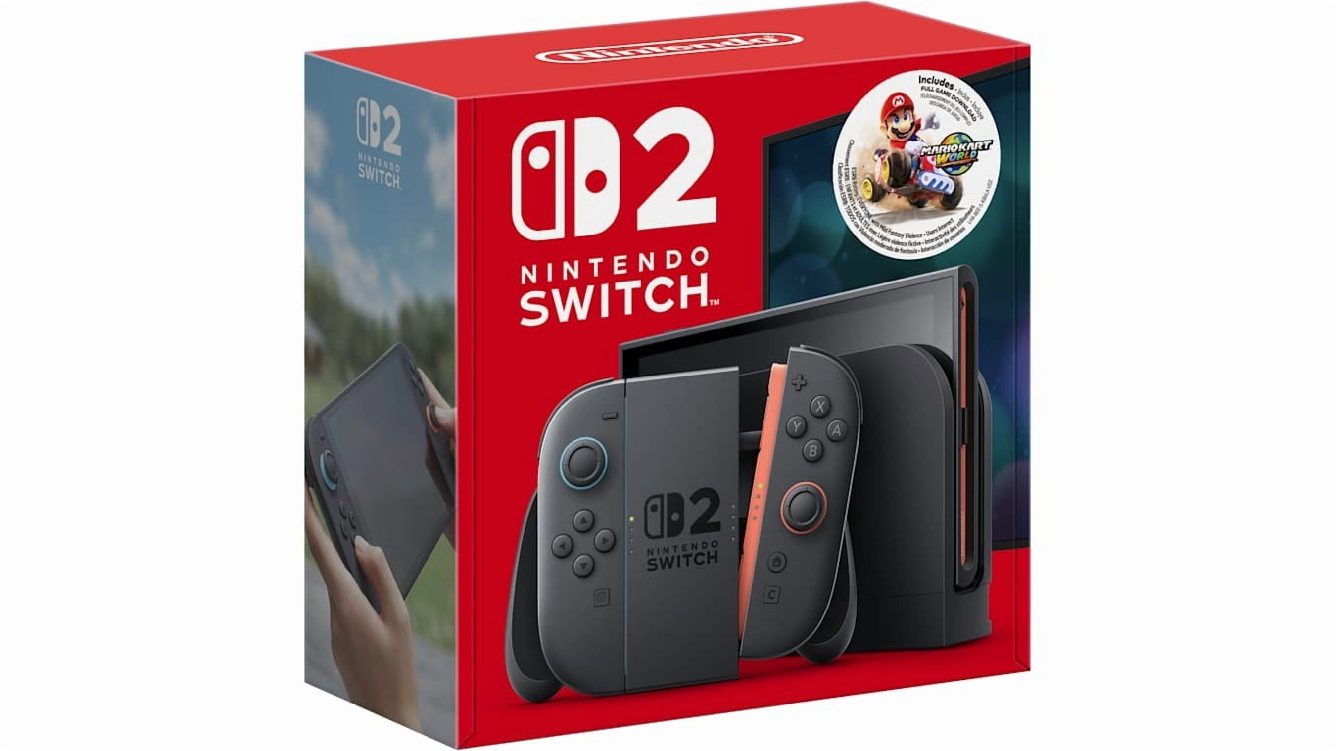 SwitchJoy-Conセット2019 Nintendo Switch Console with Neon Blue/Red Joy-Con, 3 Play
