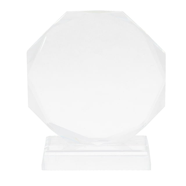 MasteelfCA Decorative Crystal Trophy Transparent Award Trophy Delicate Prize Trophy Prize Accessory