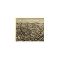 thumbnail image 4 of Historic Panoramic View - Middletown New York - Rogers 1874 - Vintage Wall Art, 4 of 4