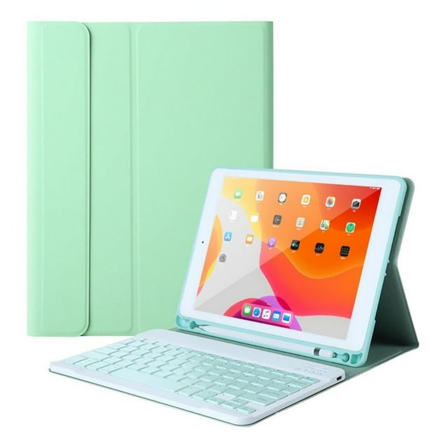 iPad Mini 6 Keyboard Case Detachable Keyboard Slim Folio Smart Cover for iPad Mini 6th Generation with Build in Pencil Holder