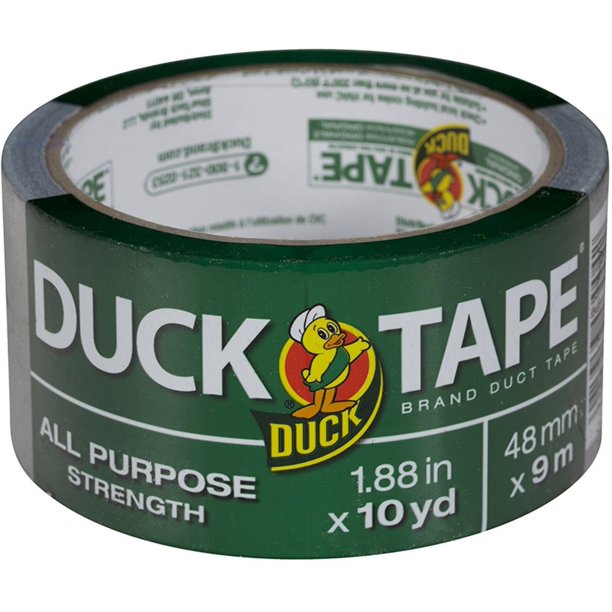 4 Pack Duck AllPurpose Duct Tape, 1.88" x 10 Yards 1 ea Walmart