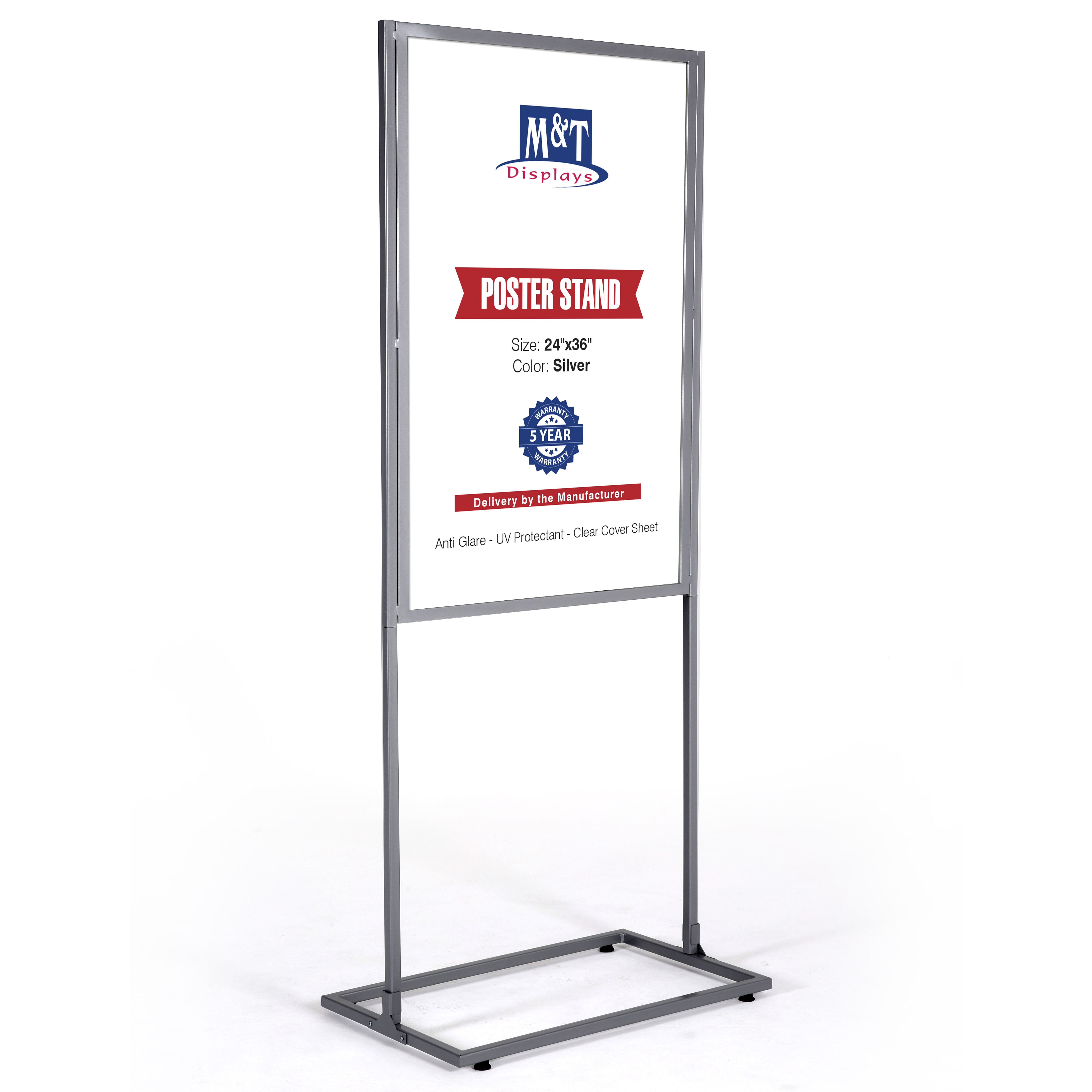  JR-MOV Easels for Signs 1 Pack & Poster Stand for Display 1  Pack : Office Products