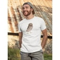 thumbnail image 2 of Young Owl Staring Tee Men's -Image by Shutterstock, 2 of 4