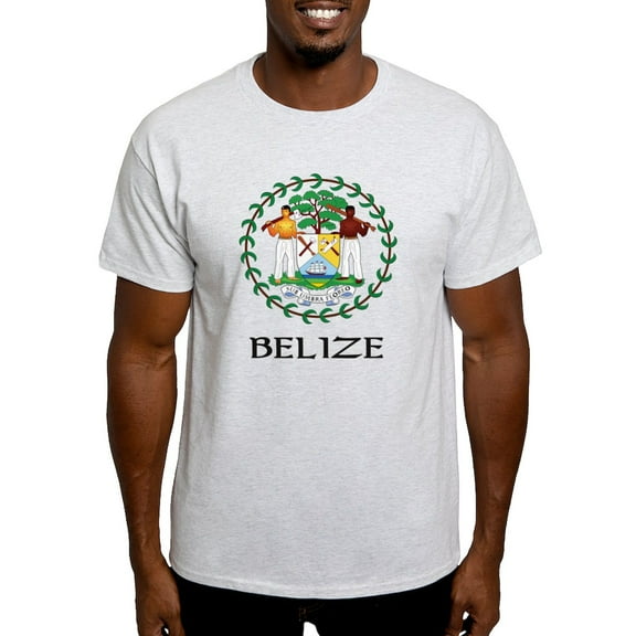 CafePress - Belize Coat Of Arms Light T Shirt - Men's Classic Graphic T-Shirt