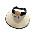 thumbnail image 1 of Wosthever Sombrero para bebé niño, variedad de colores, moda bonita, sombrero para el sol para bebé niño, gorros para bebés de 6 a 12 meses Escalada color crema, 1 of 6