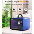 thumbnail image 2 of Generador de ozono ONAMOR 70000 mg Máquina de ozono 600 m² azul, 2 of 8