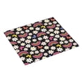 thumbnail image 2 of Honeii Rainbow Flowers for Dish Drying Mat for Kitchen Counter, Non-slip Rubber Backed, Hide Stain Kitchen Super Absorbent Draining Mat, Dish Rack Pad, 2 of 8