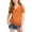 Orange, variant on CPNG Boys Girls Casual Cotton T Shirt Solid Color Short Sleeve V Neck T Shirt Summer Comfortable Tees Tops(White,13-14 Years)