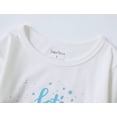 thumbnail image 2 of Beezizac Girls Long Sleeve Cotton Pajamas Tie-Dye Sleepaway Camp 2-Piece PJs Set Size 4T, 2 of 7