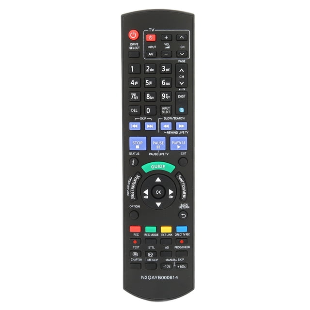 N2QAYB000614 Control remoto de TV Reemplazo de control remoto de televisión para DMR BWT700EB DMR BWT800EB