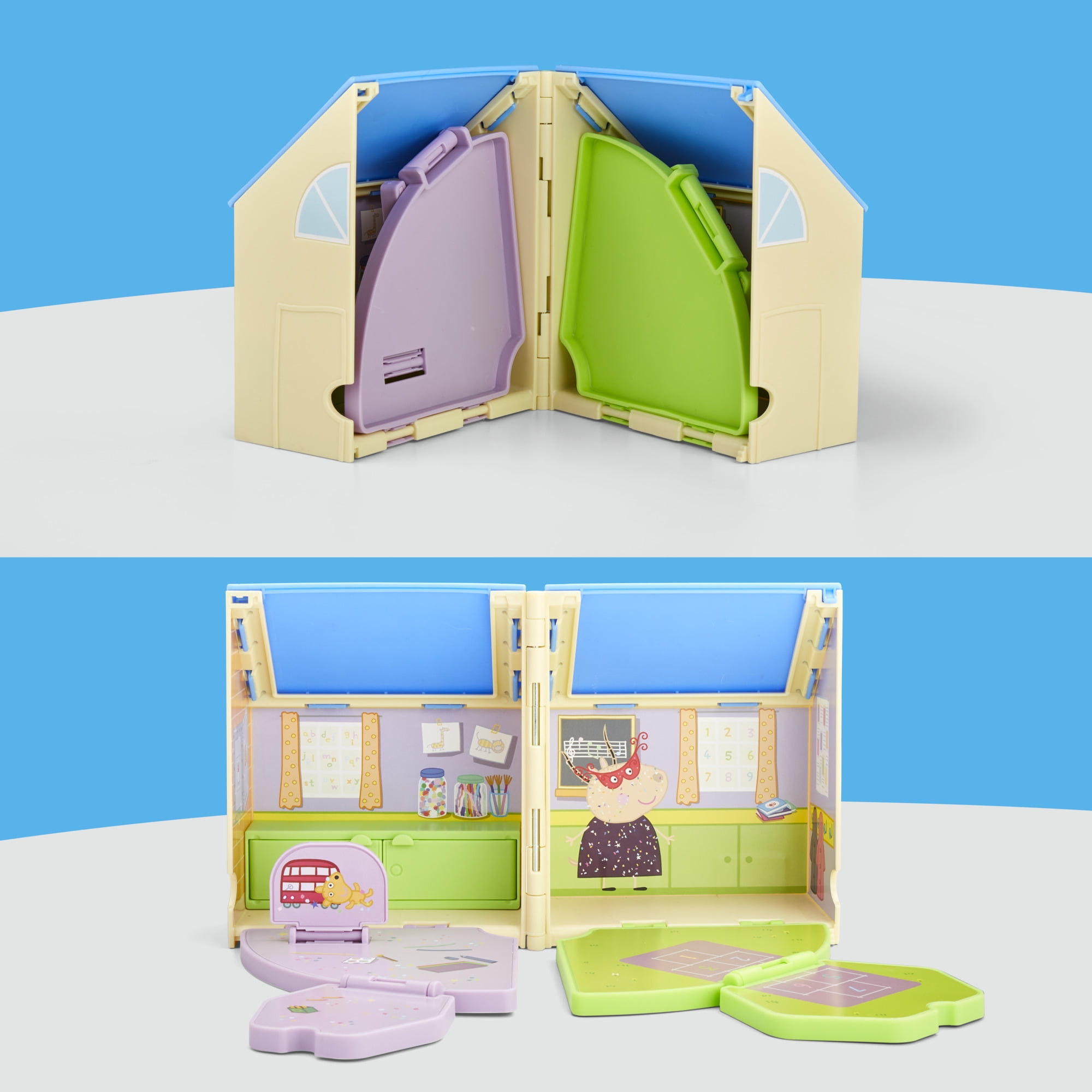 Peppa Pig Peppa's Pop-Open Playgroup Playset