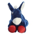 thumbnail image 3 of Aurora - Small Blue Mini Flopsie - 8" Brave Donkey - Adorable Stuffed Animal, 3 of 4