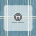 thumbnail image 3 of Mainstays 24" x 36" Chambray Window Pane Outdoor Scatter Rug, 3 of 9