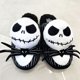 thumbnail image 1 of Zapatillas de algodón de invierno para Halloween, con esqueleto de dibujos animados de Jack, para hombre y mujer, cálidas para interiores, para estudiantes y celebridades, 1 of 5