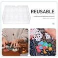 thumbnail image 3 of Miangastore Clear Acrylic Poker Chip Tray Transparent Game Chip Container Chips Organizer, 3 of 8